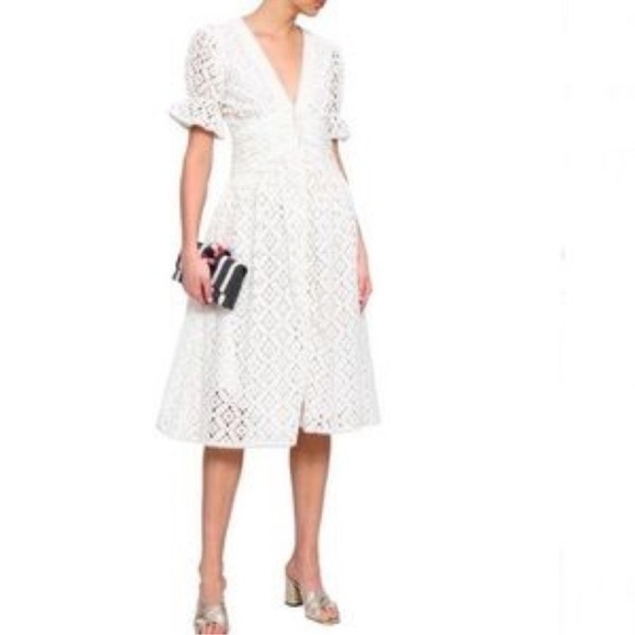 Anthropologie Dresses & Skirts - ANTHROPOLOGIE Love the label Puff Sleeve LaceDress